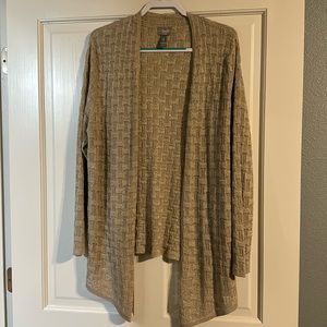Tan and Gold Cardigan